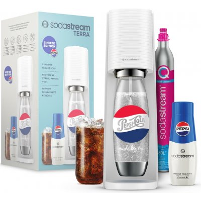 SodaStream Terra White Pepsi Megapack – Zboží Mobilmania