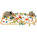 Bigjigs vláčkodráha Horská cesta 112 dílů – Sleviste.cz