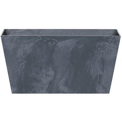 Prosperplast Květináč Tubus Case Effect antracitová 40 x 21,6 x 20 cm antracitová – Zboží Dáma