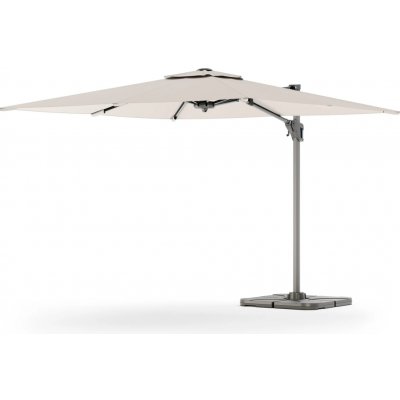 Hector Zahradní slunečník s ochranným obalem Shade 400x300 cm béžový – Hledejceny.cz