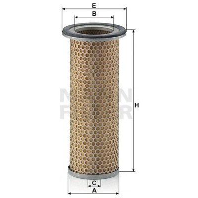 MANN FILTER Vzduchový filtr C 1281 – Hledejceny.cz