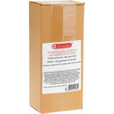 Kovandovi Fondánová hmota 1 kg – Zboží Mobilmania