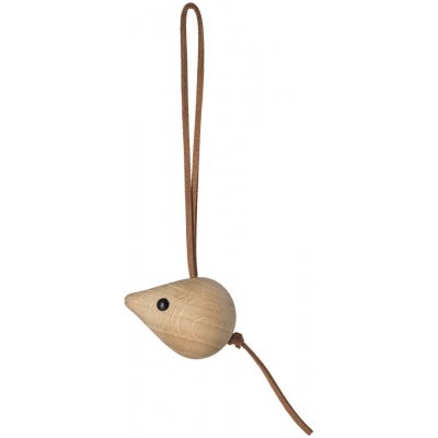 Kähler Design Nordic Tales Mouse vánoční ozdoba přírodní – Hledejceny.cz