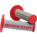 MOTION STUFF motokrosové rukojeti supersoft šedé/červené – Hledejceny.cz