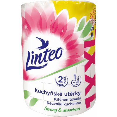 Linteo Satin XXL 2 vrstvy, bílé, 50 m 110100100 – Zboží Mobilmania