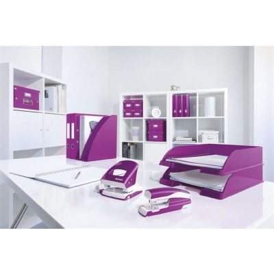 Leitz Wow plastový odkladač purpurový – Zboží Mobilmania