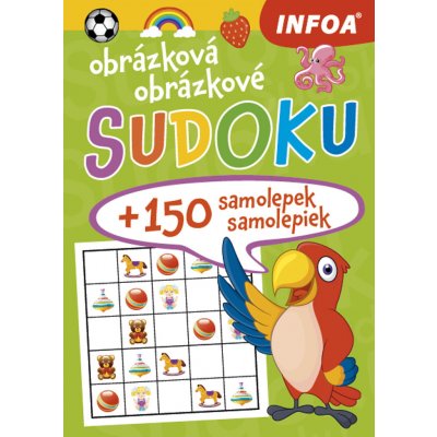 Sudoku pro děti + 150 samolepek / Sudoku pre deti + 150 samolepiek