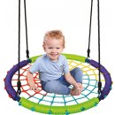 BINO dětská houpací kruhová rohož barevná 100 x 160 cm