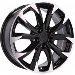 Racing Line BY177 7x17 5x114,3 ET50 black polished – Hledejceny.cz