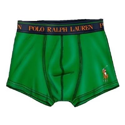 Ralph Lauren Polo Solid pánské boxerky zelené