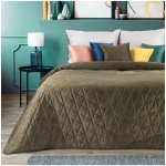 Mondo Italia Sametový přehoz na postel Luiz3 hnědý Hnědá 170x210 cm – Zboží Mobilmania