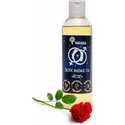 Verena Erotický masážní olej Růže 250 ml