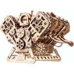 UGEARS 3D puzzle Motor V8, 776 ks – Zboží Dáma
