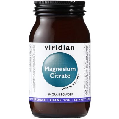 Viridian Magnesium Citrate Powder 150 g – Zbozi.Blesk.cz