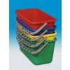 Úklidový kbelík Eastmop Kbelík plastový obdélníkový 16 l červený 38176-Č