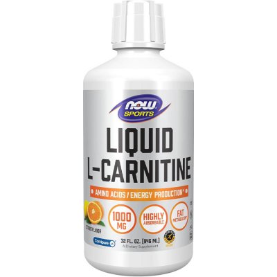 Now Foods L-Carnitine Liquid 1000 946 ml – Hledejceny.cz