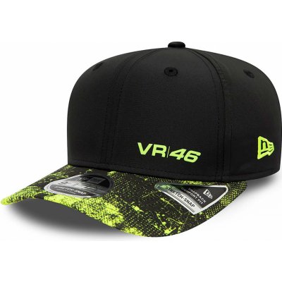 New Era 9FIFTY Stretch-Snap All-Over-Print VR46 Black / Upright Yellow – Zboží Mobilmania