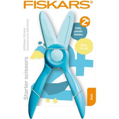 FISKARS Starter První nůžky - tyrkysové FISKARS 1064066 – Zboží Dáma