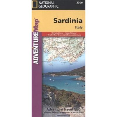National Geographic Adventure Map Sardinia – Hledejceny.cz