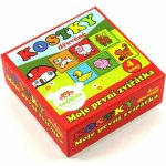 Teddies kostky kubus Moje první lesní zvířátka – Hledejceny.cz