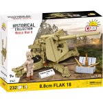 COBI 3141 World War II Německé protiletadlové dělo 8.8 cm Flak 18 1:35 – Zboží Dáma