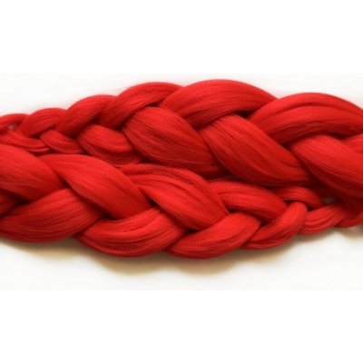 Kanekalon Easy Braid a Miss Rola Barva: RED (red - sytá červená), Značka: Miss Rola – Hledejceny.cz