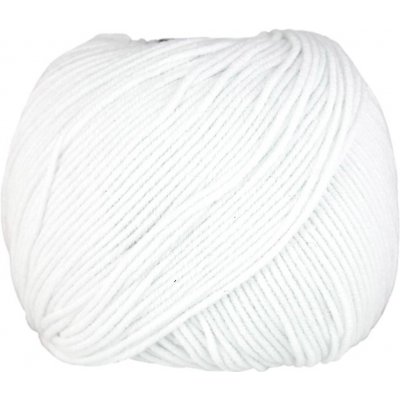 Vlna - Hep příze Jeans_8002 bílá – Zboží Dáma