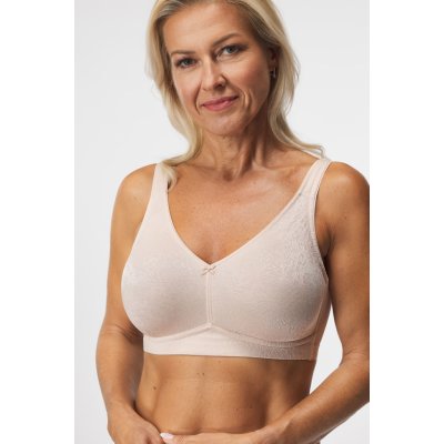 Rosme podprsenka Sofia nevyztužená zmenšující béžová – Zboží Dáma