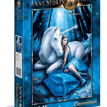 Clementoni Anne Stokes Modrý měsíc Blue Moon 39462 1000 dílků