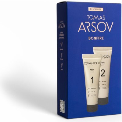 Tomas Arsov Bonfire šampon 250 ml + oplachový kondicionér 250 ml dárková sada – Sleviste.cz