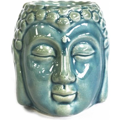 Ancient Wisdom Aroma lampa Buddha Modrá 9 x 7 x 7 cm – Zboží Dáma