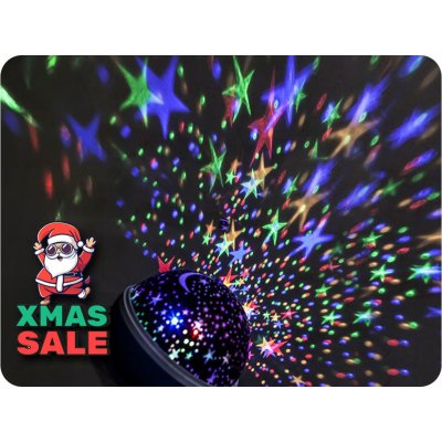 SOLIGHT LED vánoční projekční koule RGB multicolor 9 režimů otáčení USB 4x AAA – Hledejceny.cz
