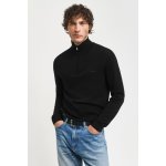 Gant Extrafine Merino Wool Half Zip černá – Hledejceny.cz