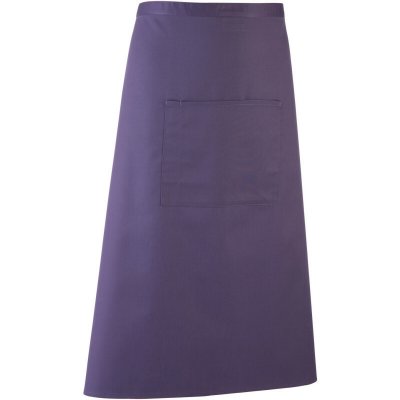 Premier Zástěra Colours PR 158 do pasu dlouhá COT39015835099-purple Purpurová – Hledejceny.cz