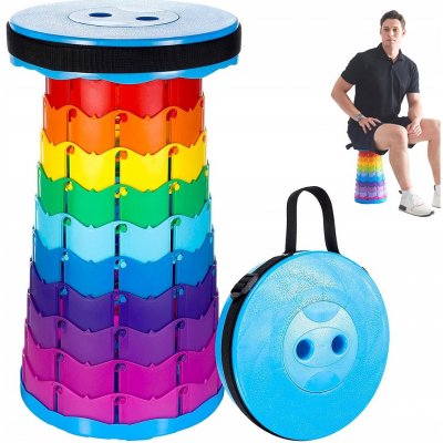 Merco Smart teleskopická stolička modrá – Zboží Dáma