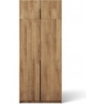 ADRK BREGMA II AB 100 dub artisan/madlo černé – Sleviste.cz