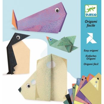 Origami skládačka - polární zvířátka –