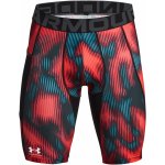 UNDER ARMOUR HG Prtd Long Shorts Červená – Zboží Mobilmania