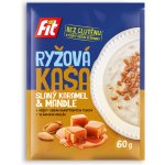 Fit Rýžová kaše Slaný karamel a mandle 60 g – Zboží Dáma
