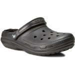 Crocs classic Lined Clog black/black černé – Zboží Dáma