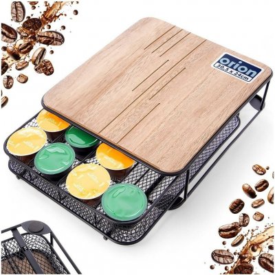 ORION Box dřevo kov kapsle LINE 30 x 24 x 6,5 cm – Zboží Dáma