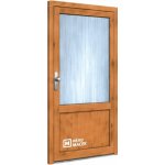 Kömmerling vchodové dveře 76 AD OM 1011 levé winchester sklo čiré 80 x 203 cm – Hledejceny.cz