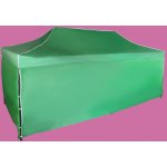 Expodum Nůžkový stan 3x6m ocelový Zelená 4 boční plachty – Zbozi.Blesk.cz