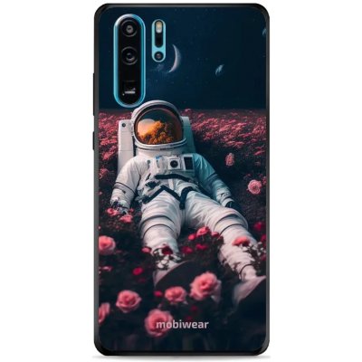 Pouzdro Mobiwear Glossy Huawei P30 Pro - G002G Astronaut v růžích – Zboží Mobilmania