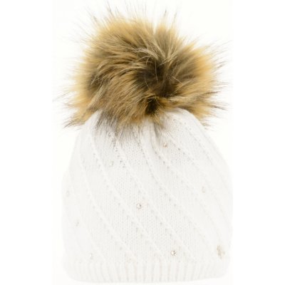 Relax MINA Zimní čepice RKH171D bílá – Zboží Mobilmania