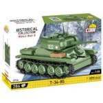 COBI 2716 World War II Ruský střední tank T-34-85 – Zboží Dáma