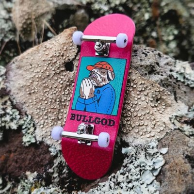 Fingerboard Komplet Premium Bullgod 32 mm Gratitude Pink – Hledejceny.cz