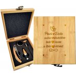 Sablio Dárková sada na víno Pravá láska: 147×168×49 mm – Sleviste.cz
