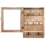 5five Simply Smart Dřevěná skříňka na klíče, 26 x 38 cm – Zboží Mobilmania