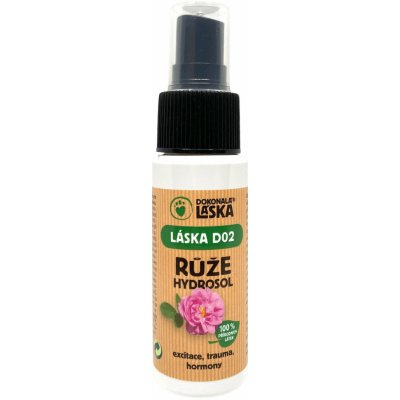 Dokonalá Láska D02 Hydrosol Růže 50 ml – Hledejceny.cz